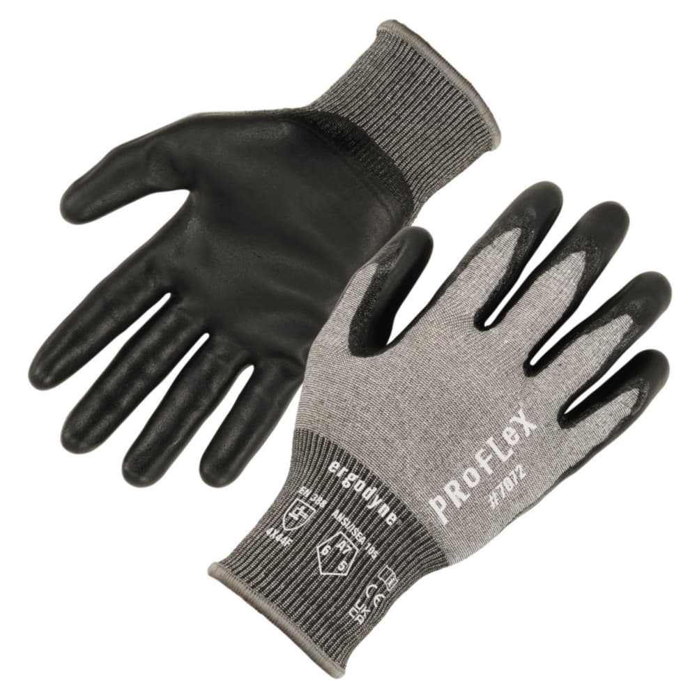 Heavy-Duty CR Gloves (S Gray)