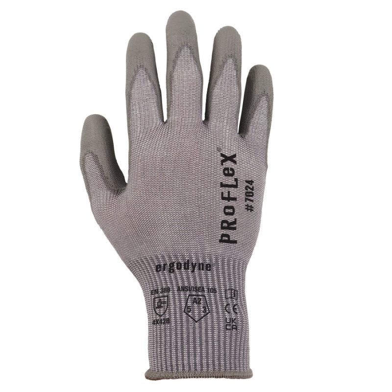 Heavy-Duty CR Gloves (2XL Gray)