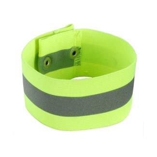 GloWear 8001 Hi-Vis Arm and Leg Band – Snap Closure, Lime, L/XL