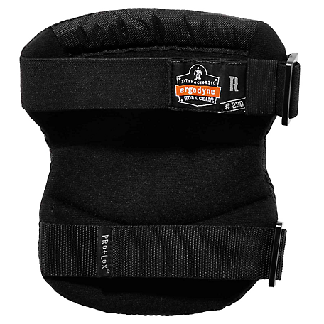 ProFlex 230 Knee Pads – Wide Soft Cap, Black