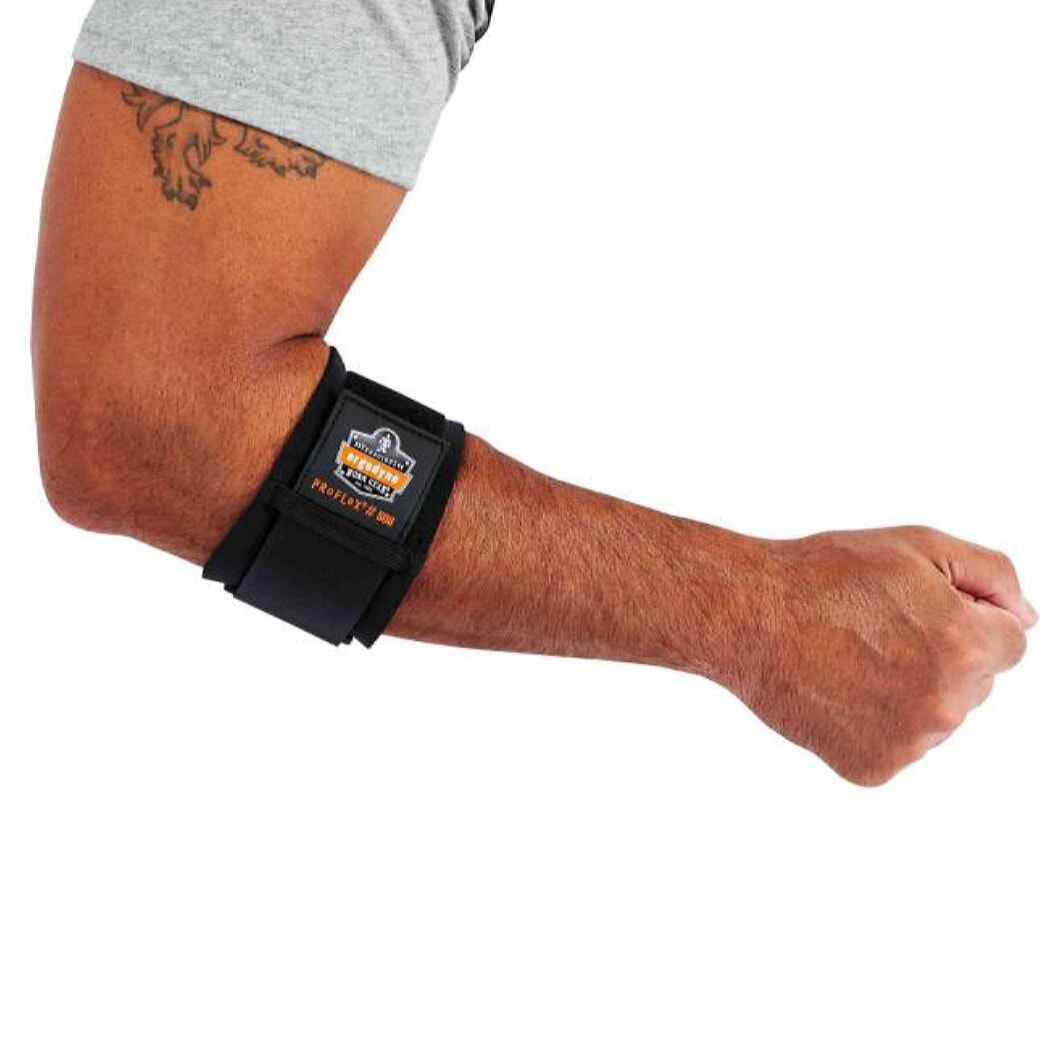 ProFlex 500 Elbow Brace Strap, Black, XS