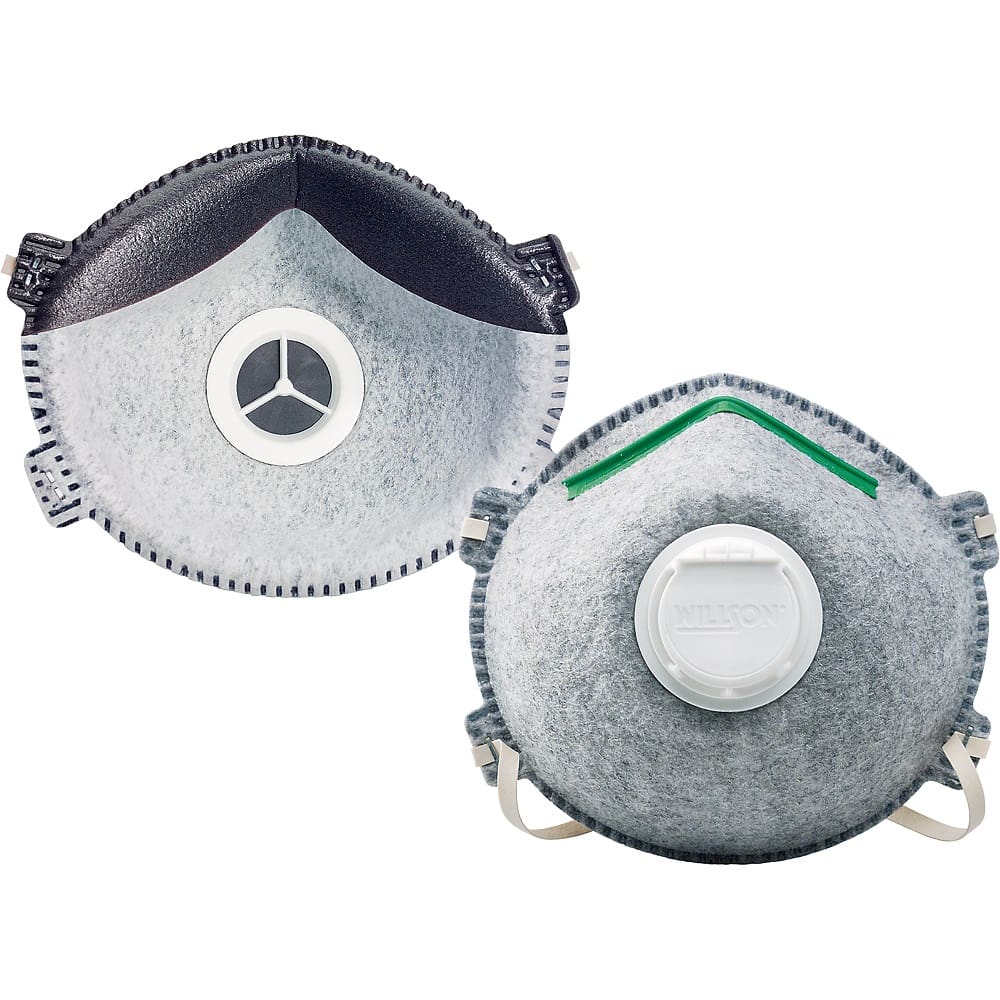 Saf-T-Fit Plus N1125OV : N95/Ov Boomerang Nose Seal, Valved Disposable Respirator, Size XL (10/Bx)