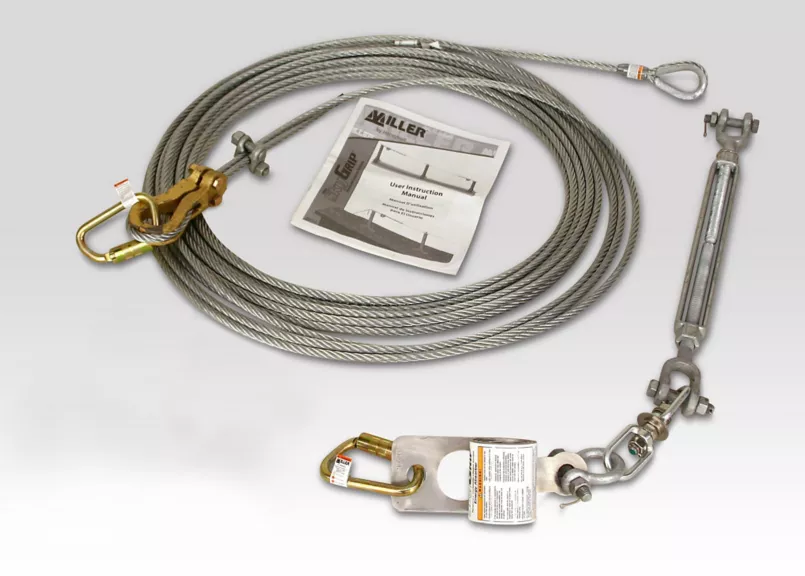 Miller SkyGrip™ Temporary Horizontal Lifeline Systems : Skygrip SS Tension Indicator