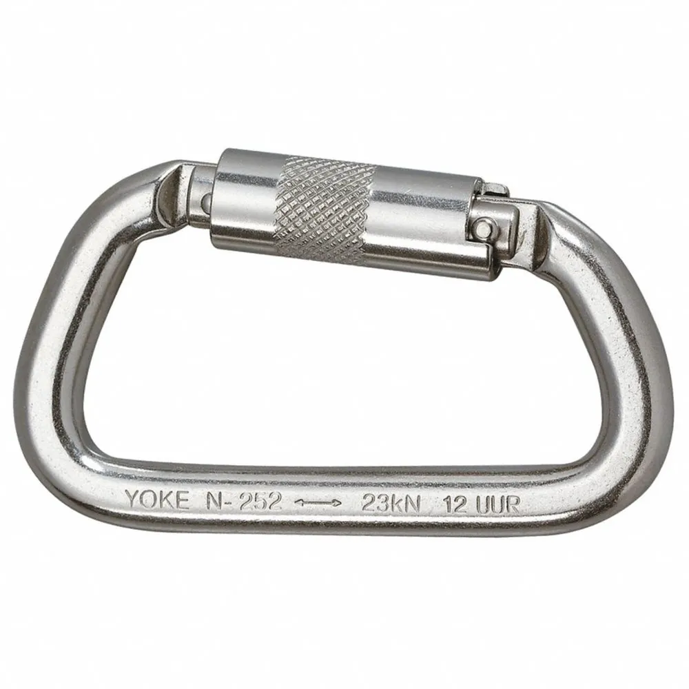 Miller® DuraSeal™ Replacement Components : Stainless Steel Double Locking Carabiner