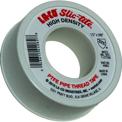 Slic-Tite PTFE Tape