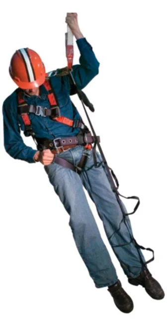 SUSPENSION TRAUMA SAFETY STEP, W CARAB