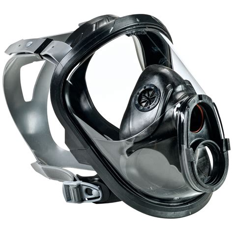 Advantage 4000 Facepiece, single-port, silicone, Kevlar net head harness, Adapter Not Included (RD40 Adapter P/N 10065330), Blac