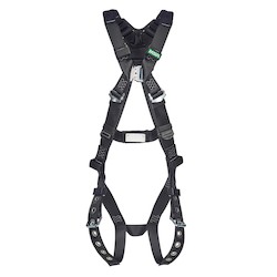 HARNESS, COATED WEB, BACK D, SXL
