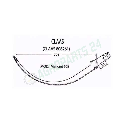 FCPC ASSY,HALF,PRBD,LG,BK