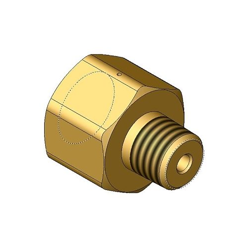 Adapter, Male-Male, 5500 PSIG, SP