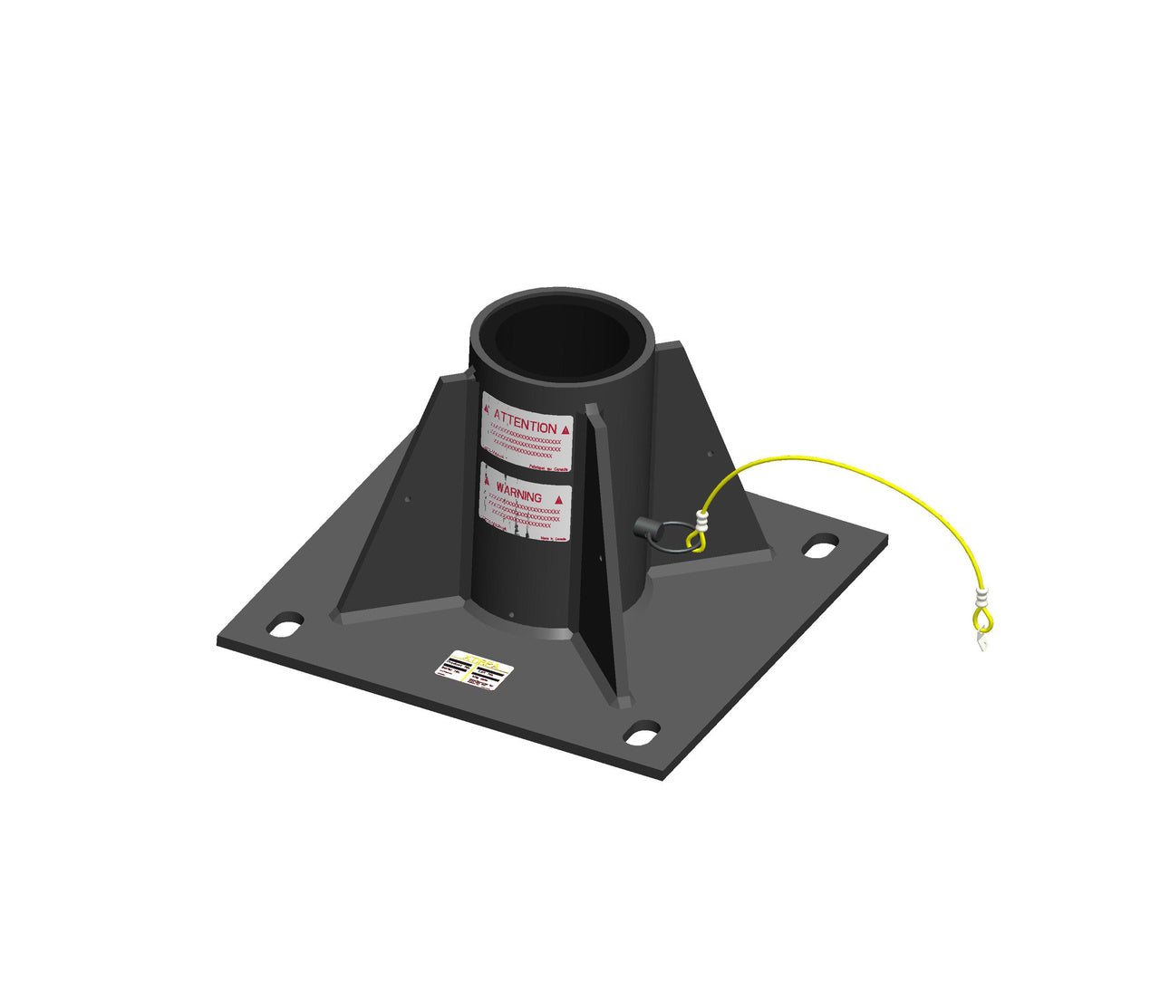BASE, MAST BUDDY ROC PRO, XTIRPA, 4"