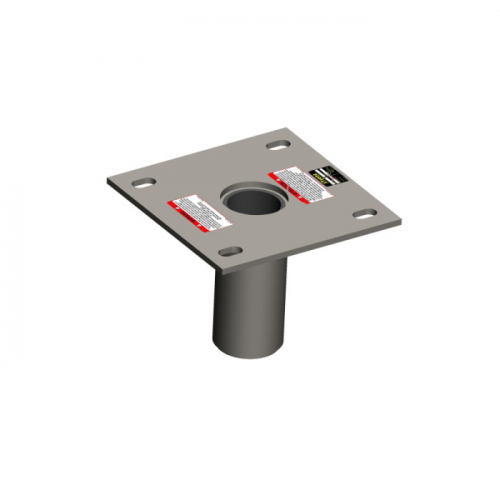 Adapter plate, for pole hoist, IX