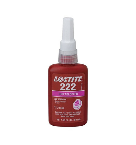 SEALANT,LOCTITE 222,50ML BOTTLE