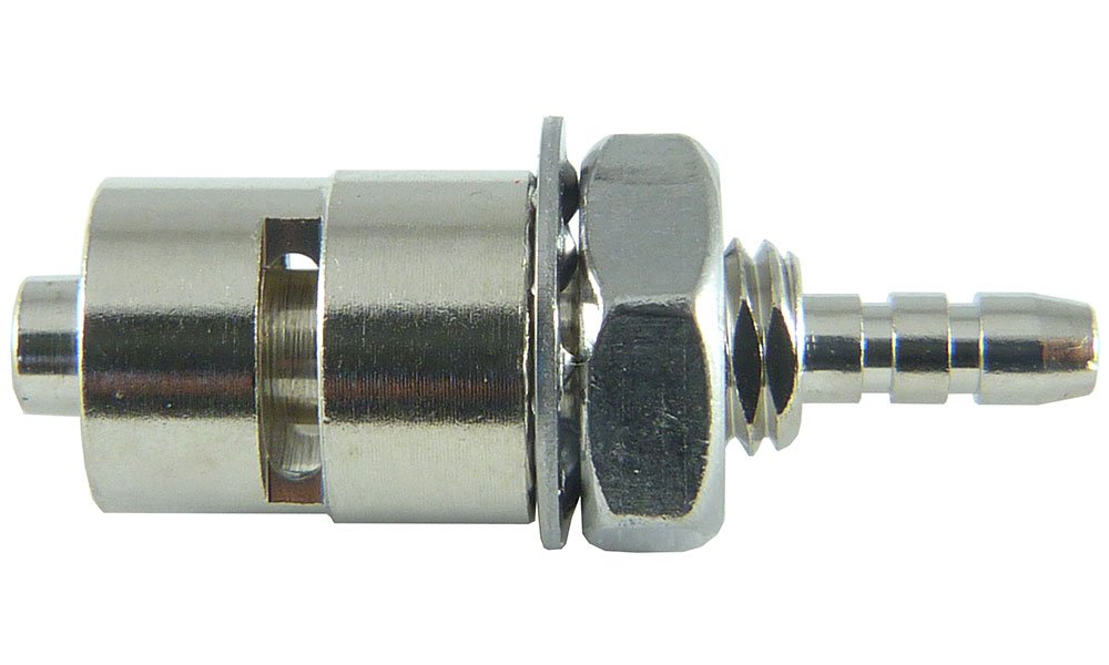 FITTING:MALE LUER,BRASS,PLATED,1/16"