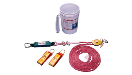 HLL,DYNA-LINE,2-MAN,60',10' ANCH STRAPS
