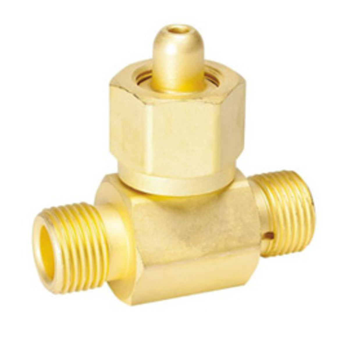 TEE,AIR COUPLER,BRASS,T-346,UP TO 3000