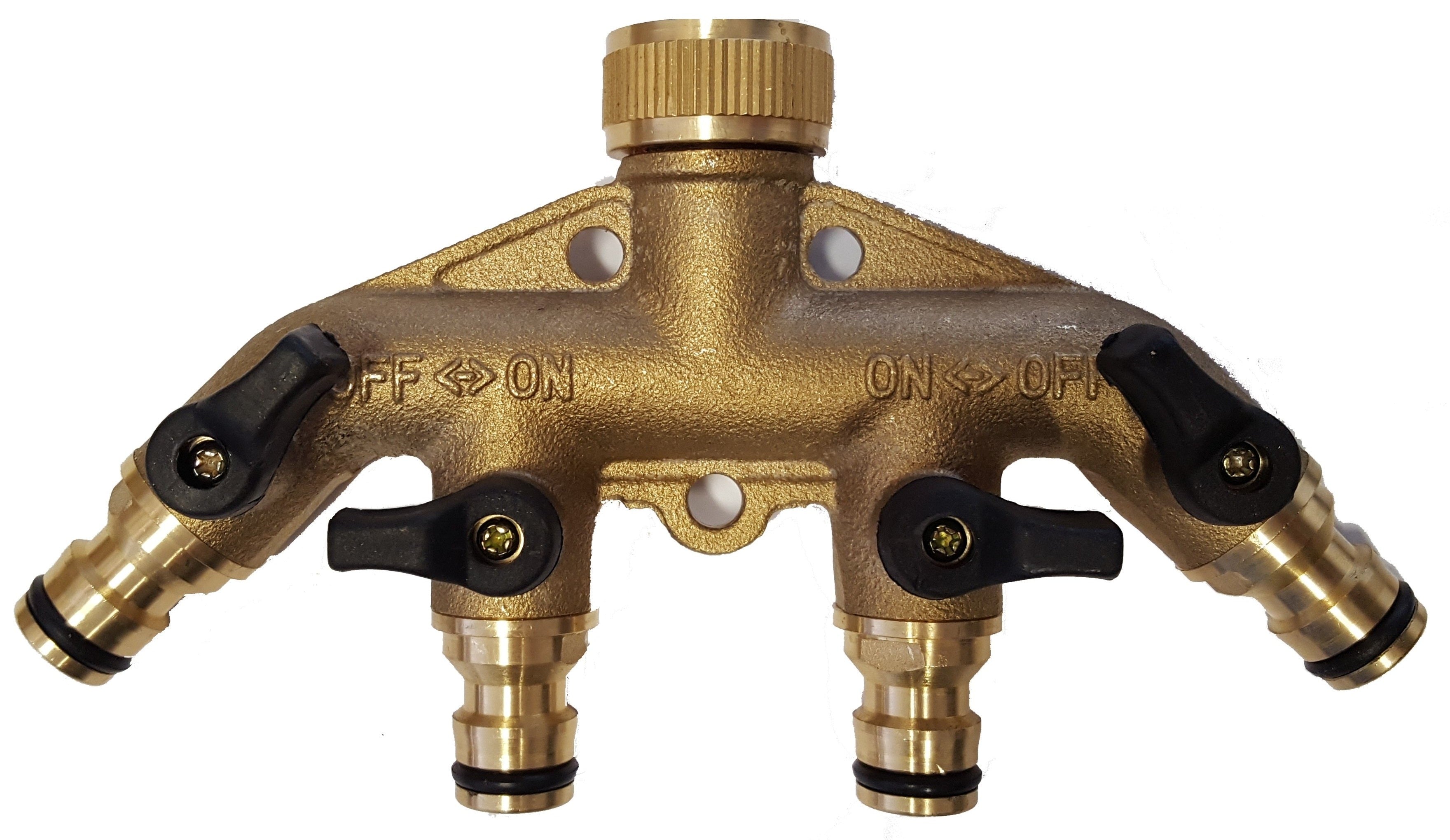 Manifold, 4 Outlets, Snap-Tite