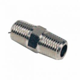 ADAPTER,NP BRASS,DOUBLE MALE 1/4" NPT