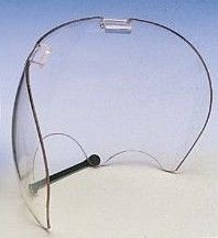 OUTSERT ASSY.,GAS MASK,SMALL, CLEAR