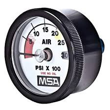 PRESSURE GAUGE,2216/3000 PSI,