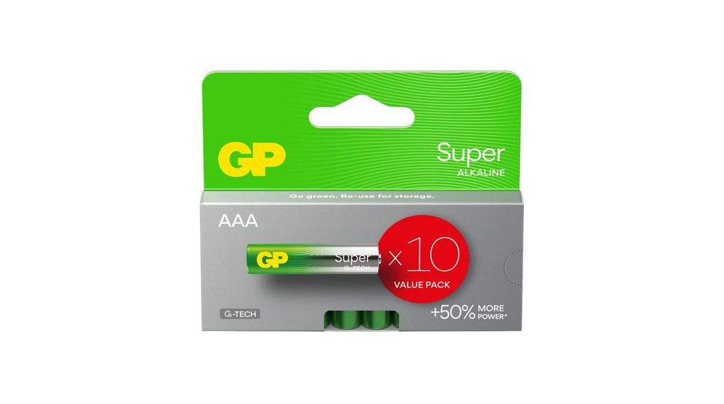 BATTERY:1.5V AAA,ALKALINE-MANGANESE DIOX