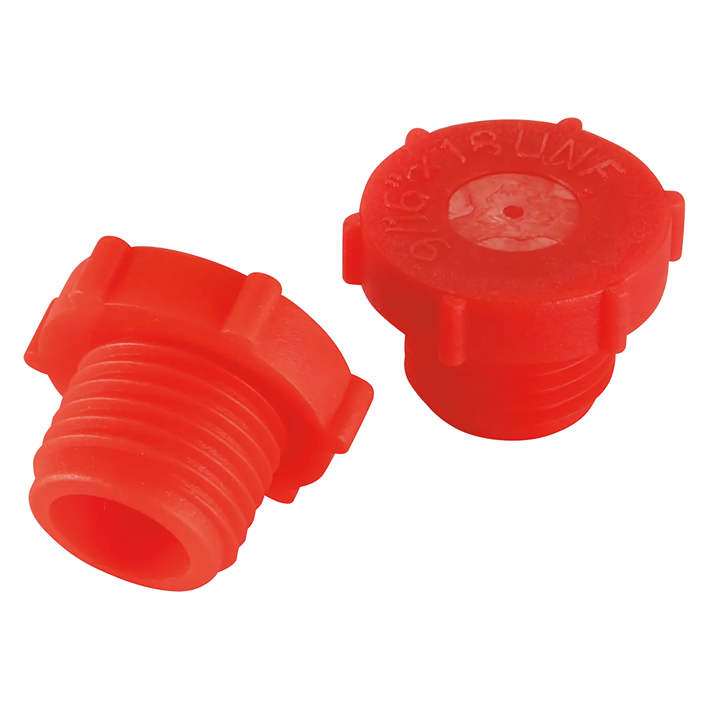 PLUG,CIRCULAR,L0W DENS. POLYETHYLENE,RED