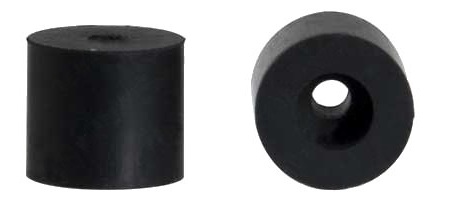 BUMPER:RECESSED,SBR RUBBER,70 SHORE A