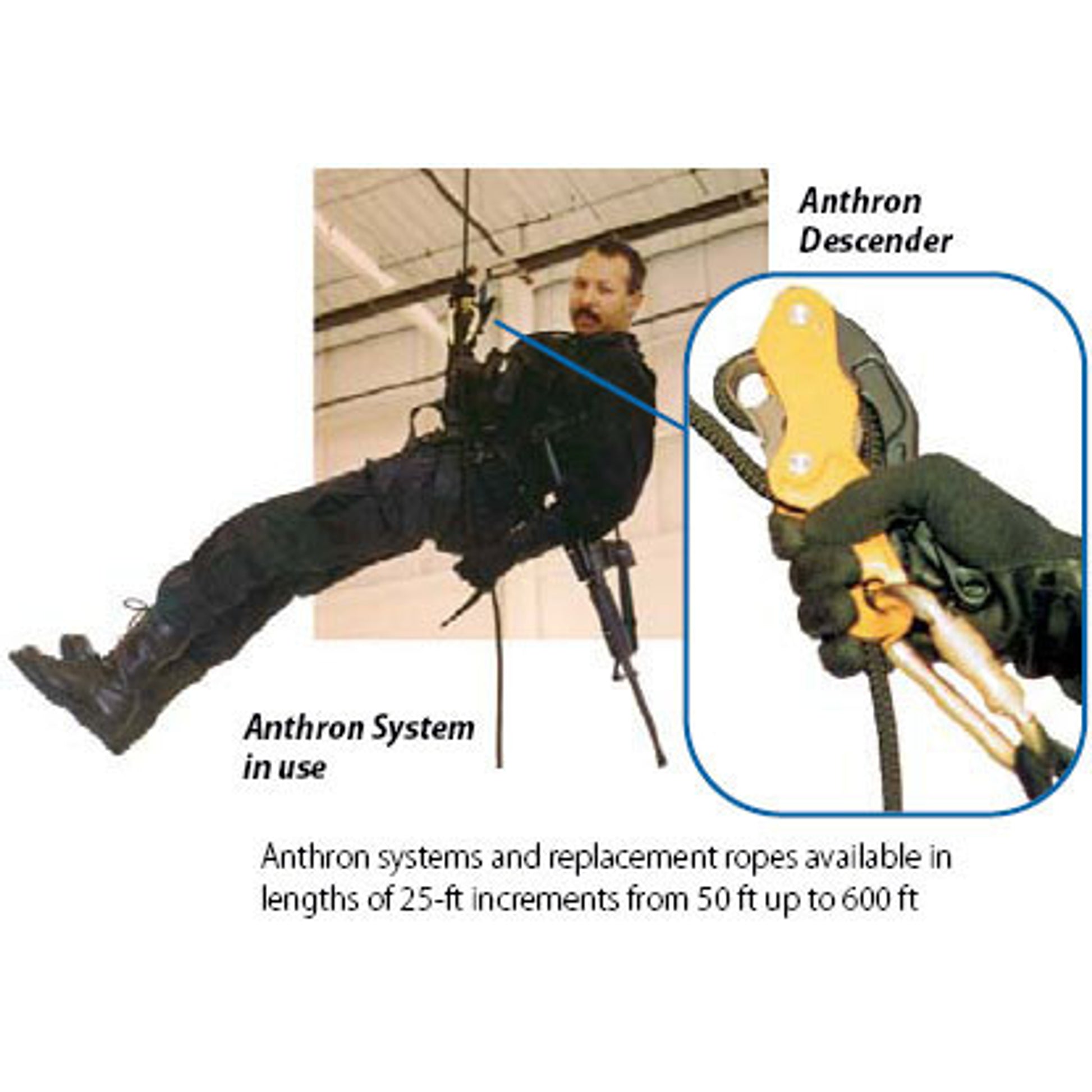 ANTHRON DESCENT SYSTEM, 50 FT.