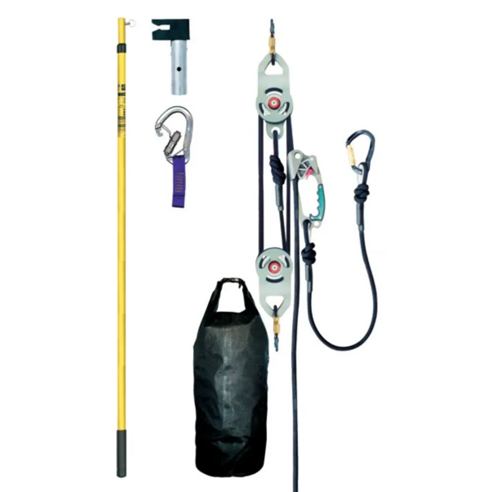 RESCUE BLOCK & TACKLE KIT 100'