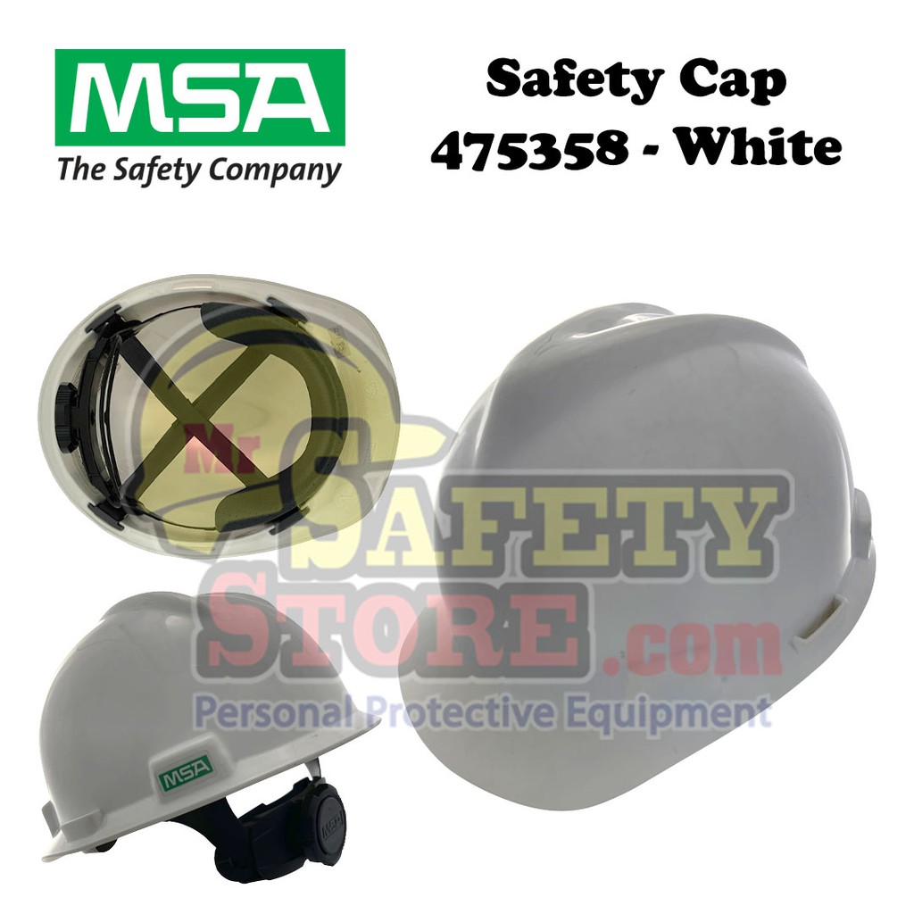 CAP V/G WHITE C/W LB & CH RATCHET