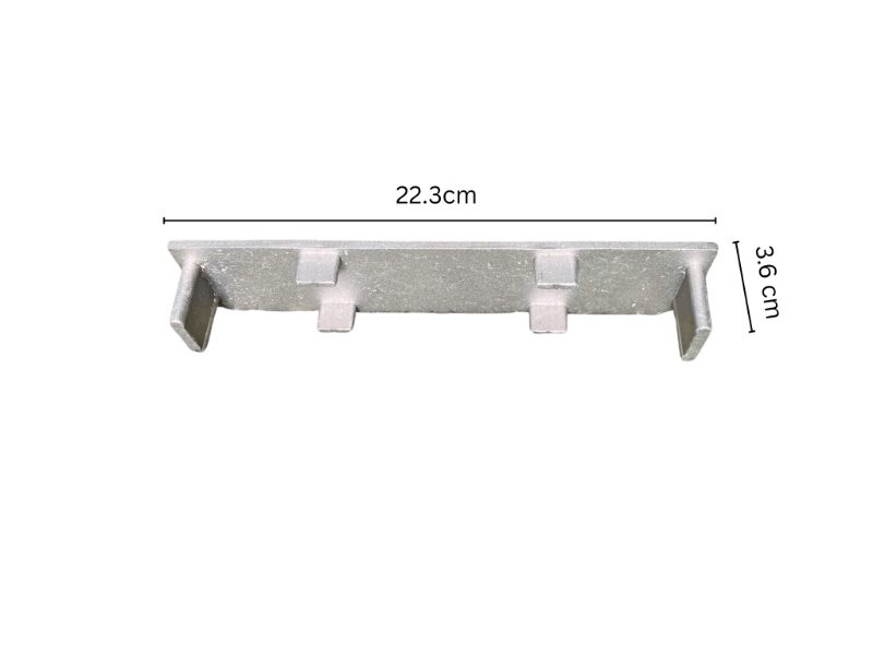 Plank End Cap White