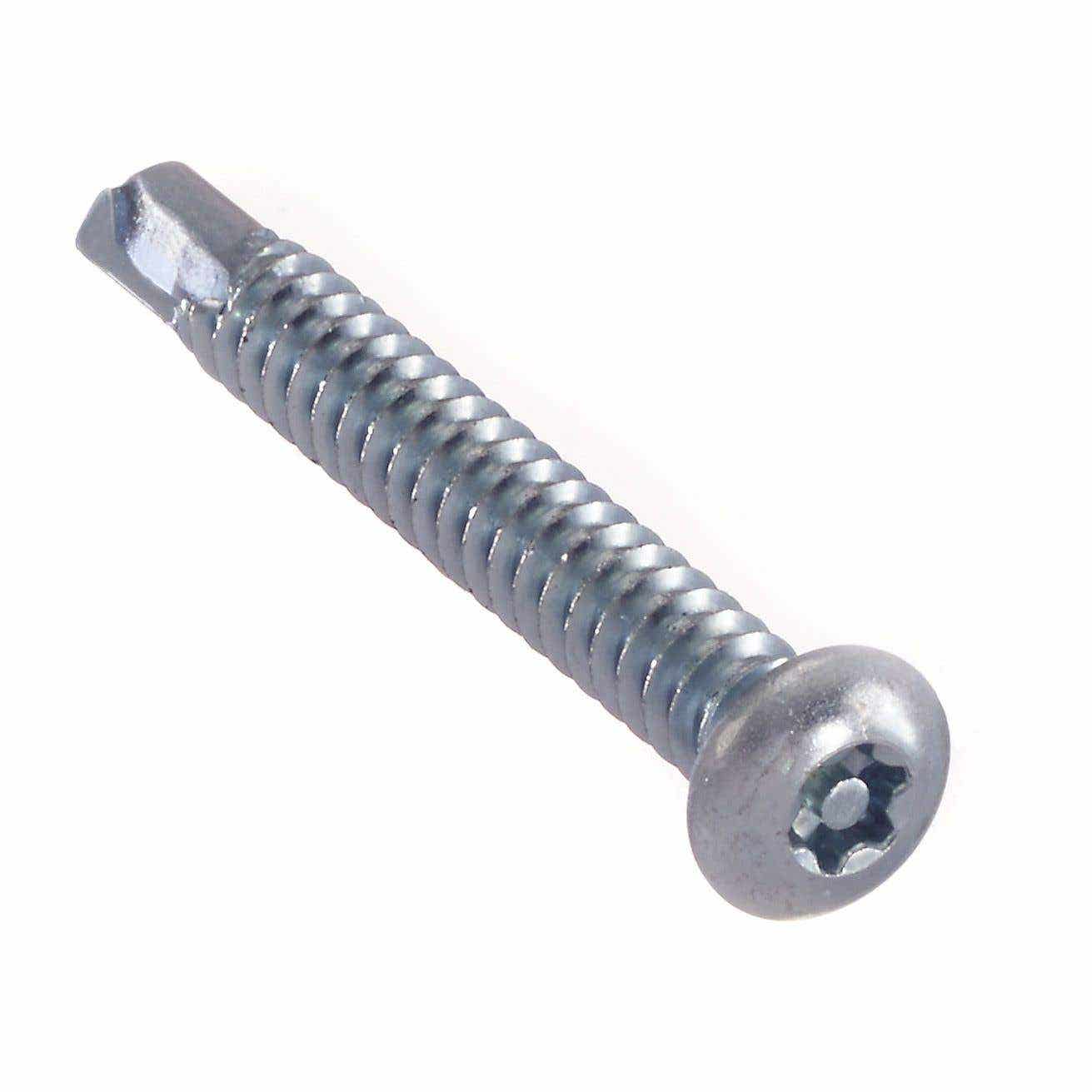 SCREW,M10X16,TAMPER PROOF,ZINC W,50/PKG