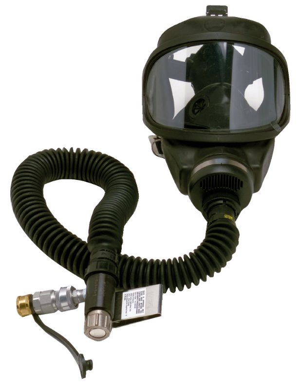 Constant Flow Air-Line Respirator Complete Assembly – Advantage 4000 Facepiece, CEJN Locking chrome-plated brass