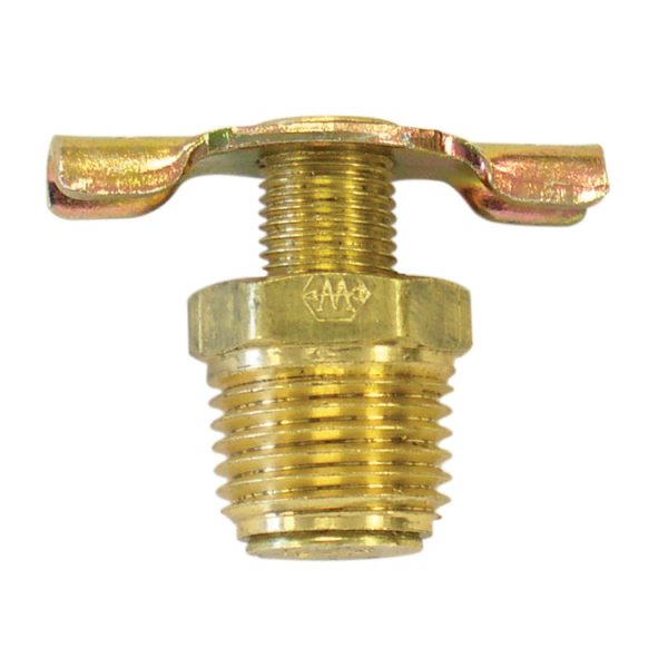 COCK,DRAIN,BRASS,1/8" MALE NPT