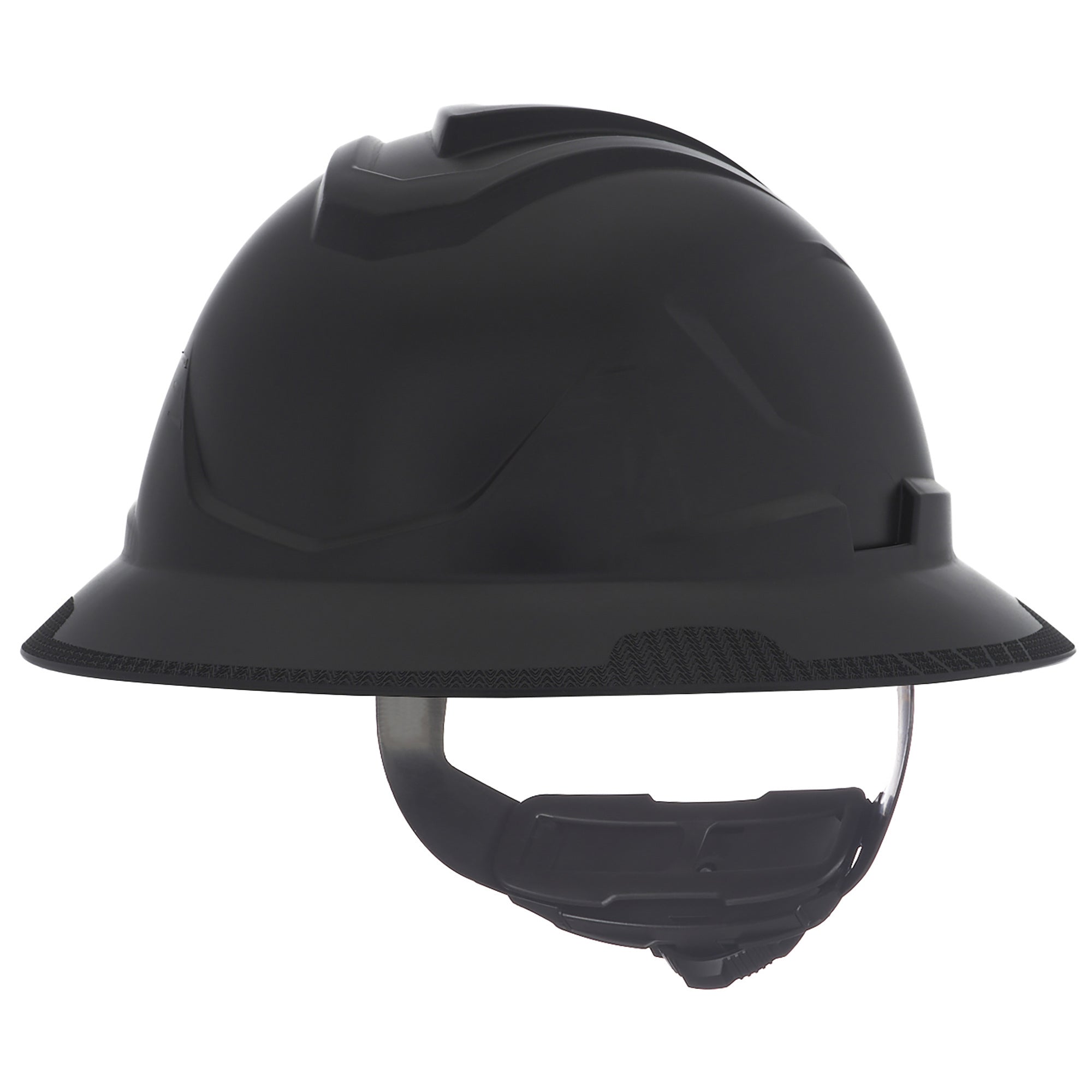 HAT, V-GARD, LB/CH, FT3, BLACK, STRPS
