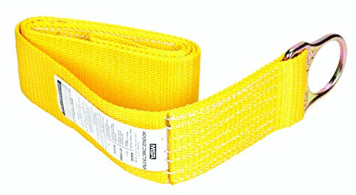 STRAP,ANCH. CONN, NYLON,YELLOW, 4'