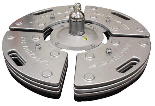 D-ring Kit (bolt & washers) for ManSafe Freestanding Constant Force Post (requires PN 10127545)