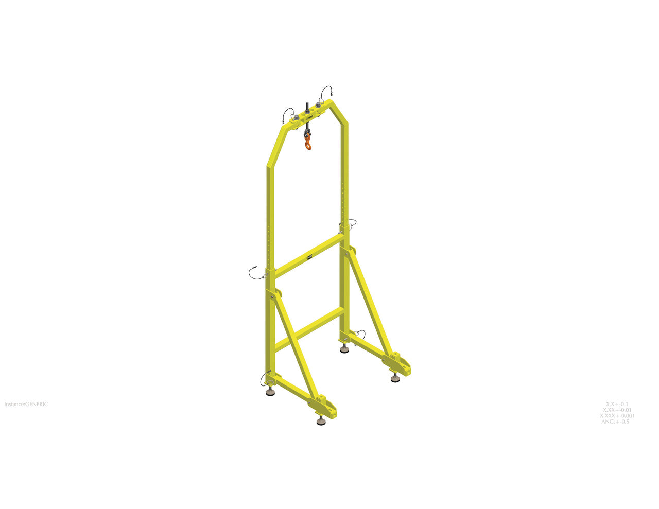 KIT, ANCHOR, JIB ADAPTER FOR LATERAL ENT