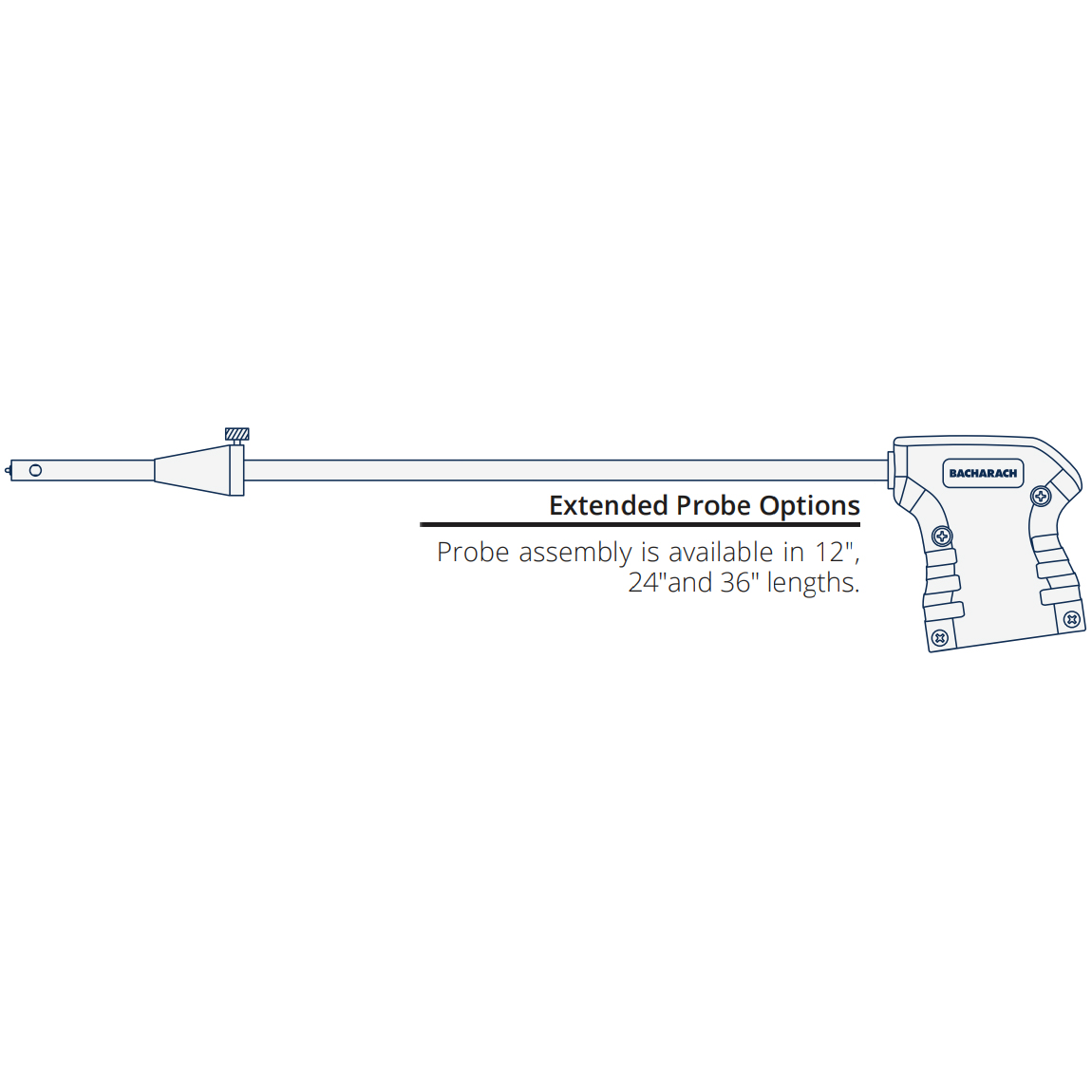 PROBE HANDLE ASSEMBLY, 12 IN