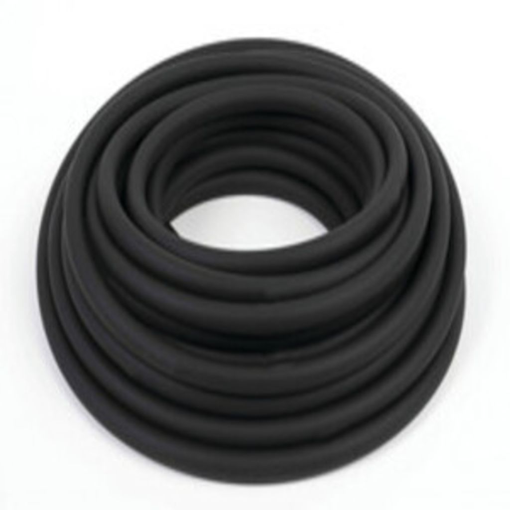 TYGON TUBING, BLACK, OPAQUE