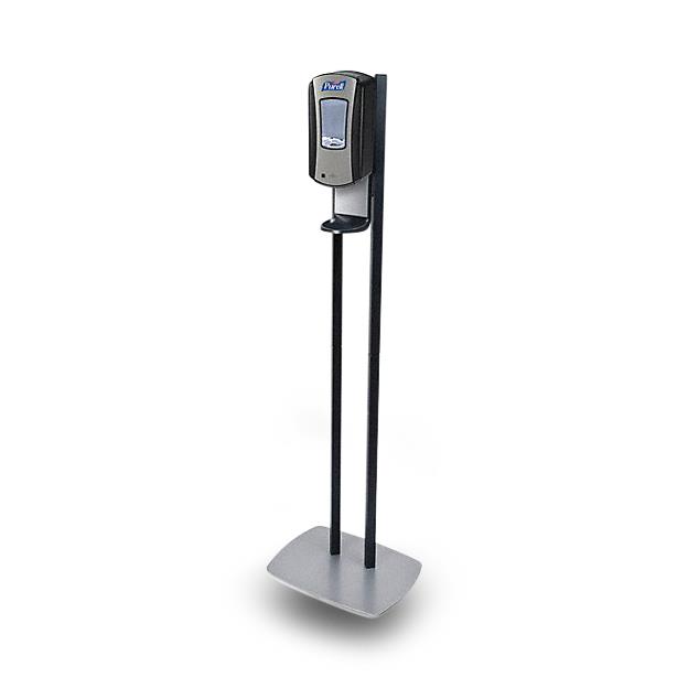 PURELL® MESSENGER™ Floor Stand Barnwood Grey Panel Set (Front & Back)