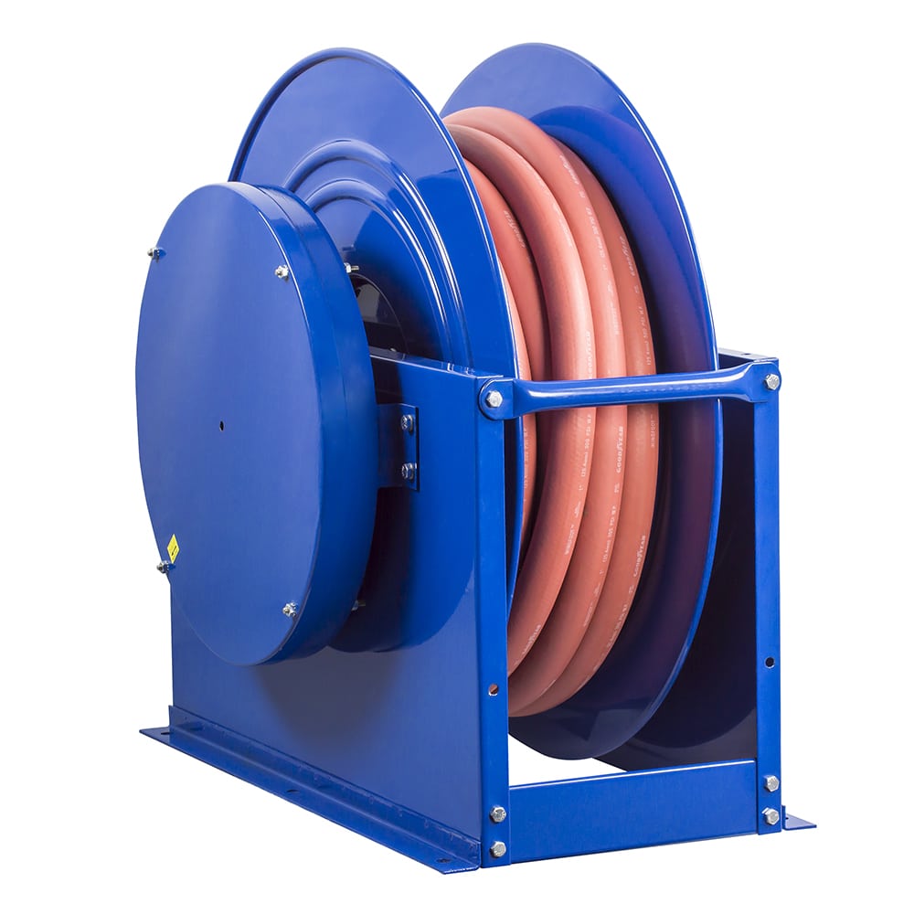 Coxreels Single Hose Spring Rewind: 3/4" PSI, 100' hose, 300 PSI