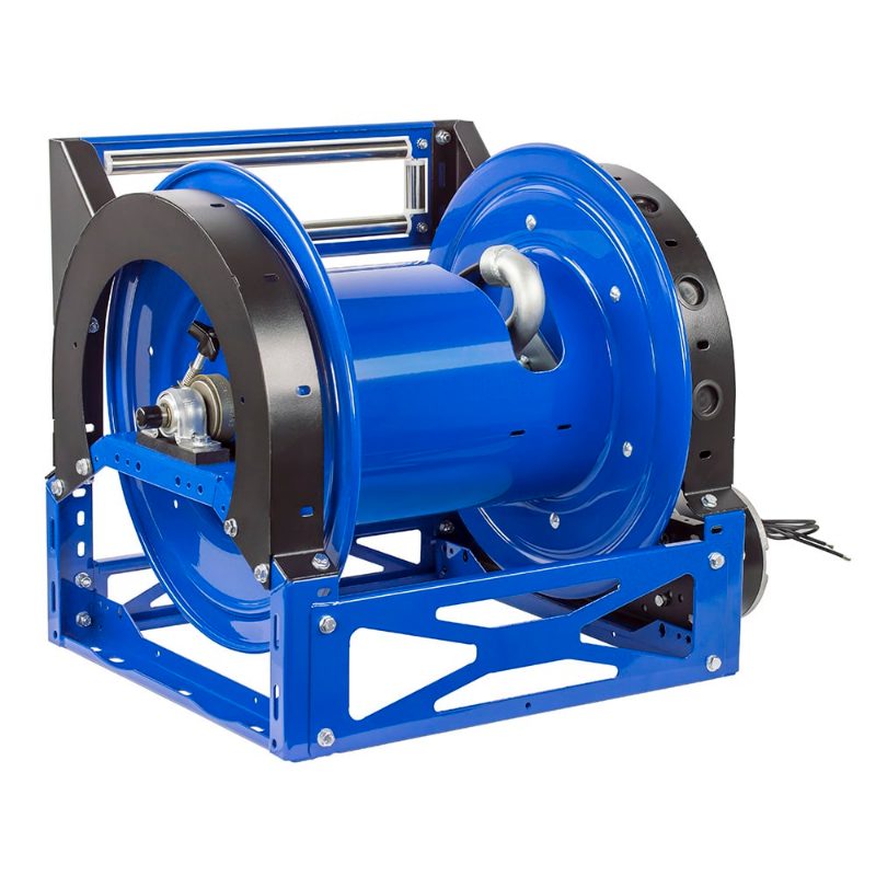 Coxreels Air Motor #4 Hybrid Frame Hose Reel: 1" I.D., 225' less hose, 3000 PSI
