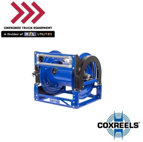 Coxreels Air Motor #4 Hybrid Frame Hose Reel: 1" I.D., 300' less hose, 3000 PSI