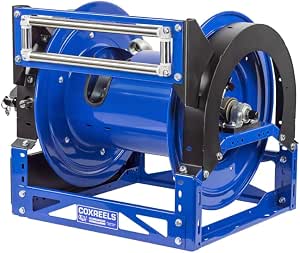 Coxreels Air Motor #4 Hybrid Frame Hose Reel: 1 1/2" I.D., 100' less hose, 1500 PSI