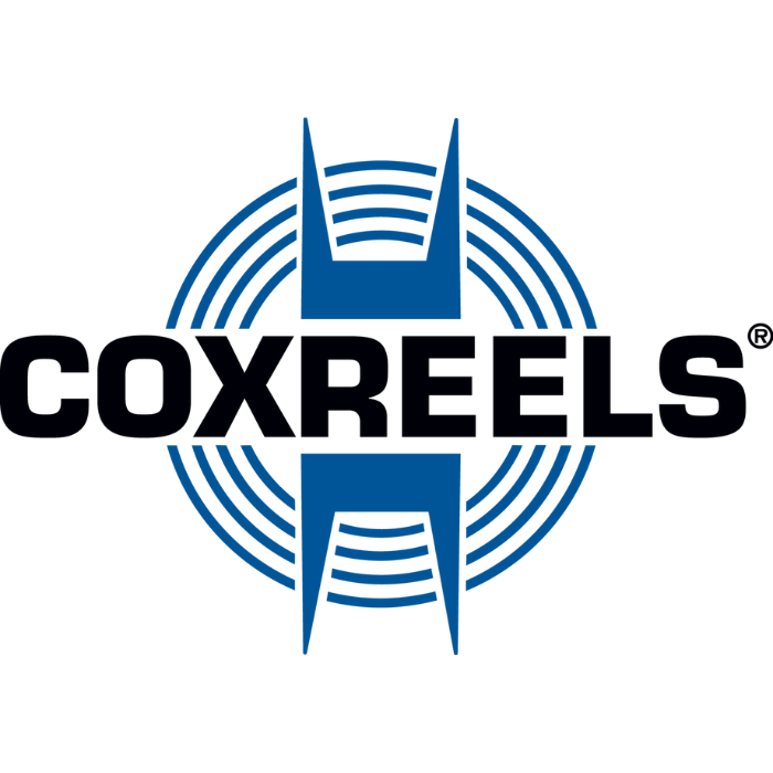 Coxreels Air Motor #6 Hybrid Frame Hose Reel: 1 1/2" I.D., 70' less hose, 1500 PSI