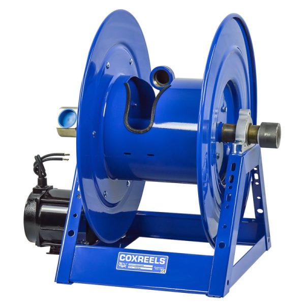 Coxreels Electric 24V DC Explosion Proof Motor Hybrid Frame Hose Reel: 1" I.D., 250' less hose, 3000 PSI