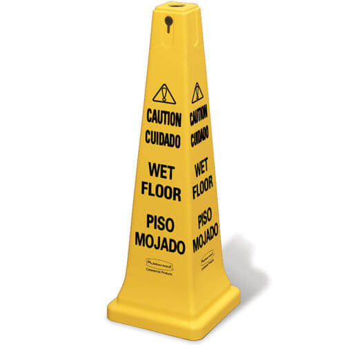 BILINGUAL SAFETY SIGN