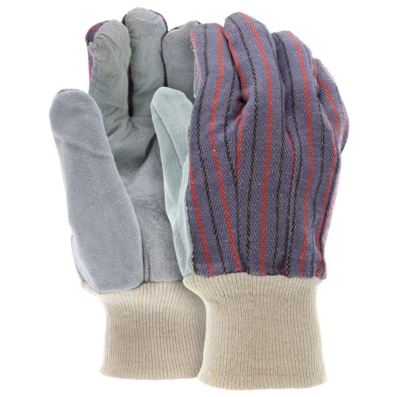 MCR Safety Gloves Clute Lined Leather Palm (1040)