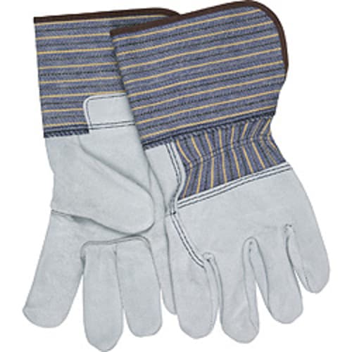 MCR Safety Gloves Select 3/4 Leather, Gauntlet (1414A)